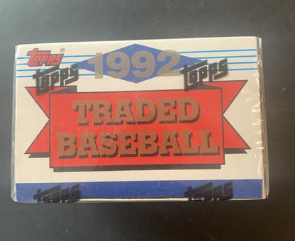 1992 TOPPS TRADED FACTORY SEALED SET Nomar  Garciaparra Rc Mint