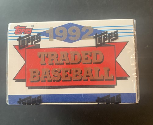 1992 TOPPS TRADED FACTORY SEALED SET Nomar  Garciaparra Rc Mint