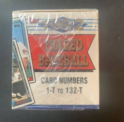 1992 TOPPS TRADED FACTORY SEALED SET Nomar  Garciaparra Rc Mint