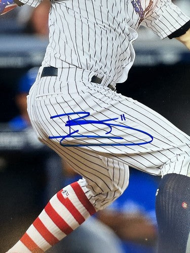 Brett Gardner Signed 16x20 4th Of July Photo Framed Ny Yankees Autograph JSA Coa