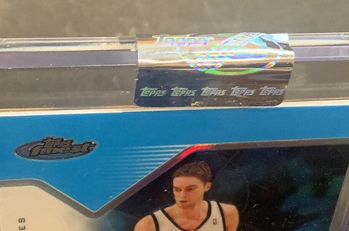 2004-05 Topps Finest Game Used Jersey BLUE REFRACTOR Pau Gasol 1/50 Mint Sealed