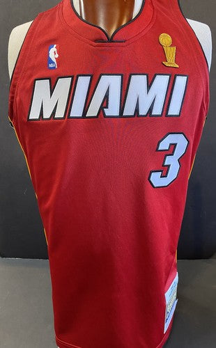 Dwyane Wade Signed Miami Heat Authentic Pro Nba Finals Jersey Autograph Fanatics