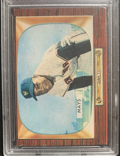 1955 Bowman Willie Mays #184 Psa 5 Ex High End Ny Giants Hof Nice
