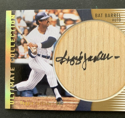 2008 Ultimate Collection Big Bat Barrel Reggie Jackson Auto Mint /10 Yankees Hof