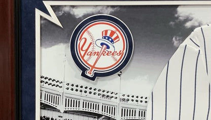 Mariano Rivera Signed Hof 2019 10 Stat Auto Yankees Jersey 3D Framed Steiner COA