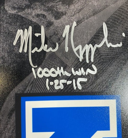Mike Krzyzewski Coach K Duke Signed 16x20 1,000th Win Auto Framed Photo Fanatics