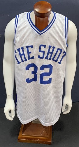 Christian Laettner Signed #32 White Duke NCAA Jersey Autograph PSA Coa Certified