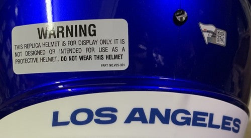 Cooper Kupp Rams Signed Speed Replica FS Helmet Auto Fanatics Super Bowl Mvp