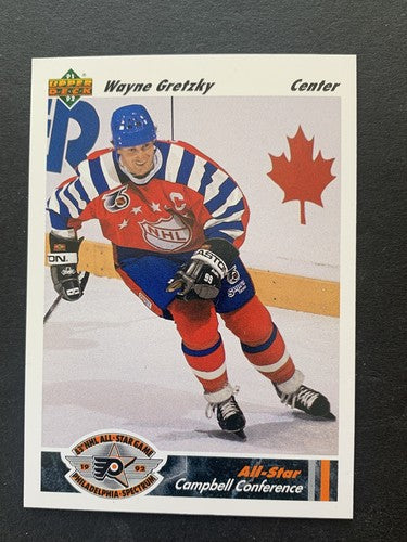 1991-92  Upper Deck Wayne Gretzky Los Angeles Kings 3 Card Lot # 437 13 621 Mint