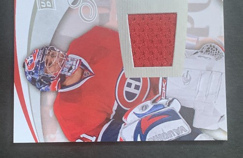 Carey Price 2007-08 Upper Deck Sweet Shot Mint + Card Auto Rookie 3 Jersey /100