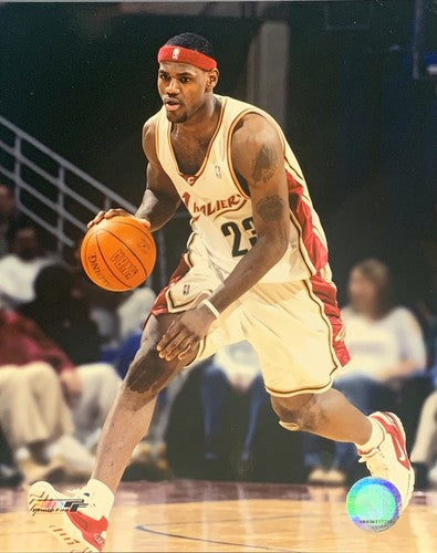 Rookie Lebron James 8x10 Photo Cleveland Cavaliers NBA Holo Licensed Photo File