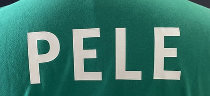 Pele Signed  New York Cosmos Green Jersey #10 Vintage Autograph Beckett Bas Coa