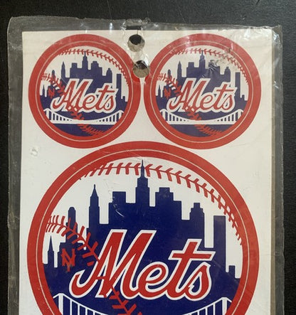 1968 NEW YORK Mets MLB BASEBALL STICKERS Sticker Set Sealed MEYERCORD Shea