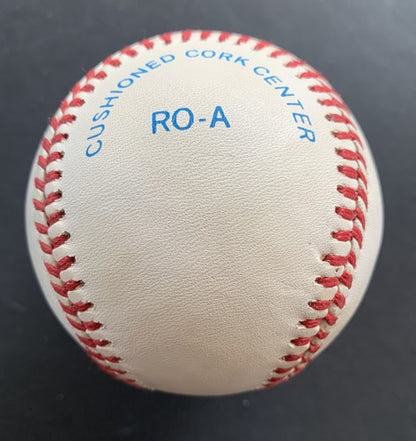 Billy Martin & Whitey Ford Yankees Signed Official A.L Baseball autograph PSA