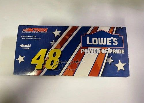 2003 Action Racing Jimmie Johnson #48 Die Cast 1:24 Car Lowe's New Nib Mint