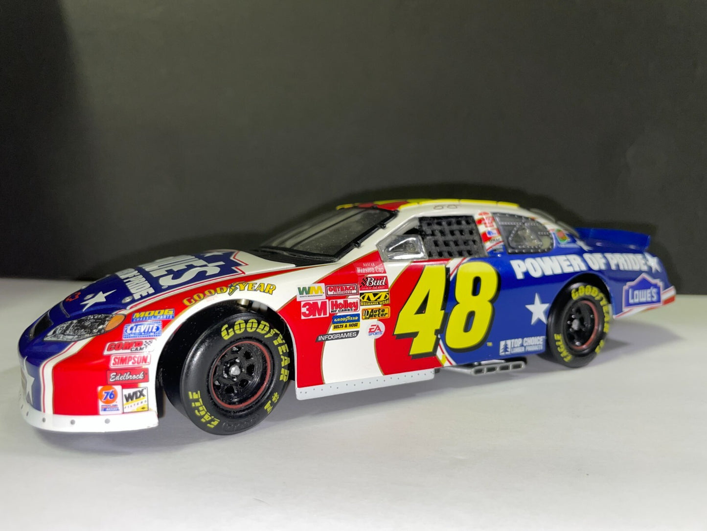 2003 Action Racing Jimmie Johnson #48 Die Cast 1:24 Car Lowe's New Nib Mint