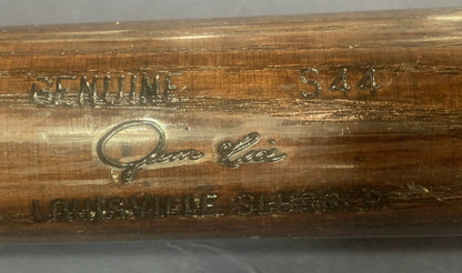 Jim Rice Boston Red Sox Signed S44 Louisville Game Issued Bat Hof Auto Coa