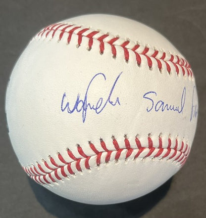 Wander Franco Tampa Bay Rays Signed Full Name Baseball Rookie Autograph JSA COA