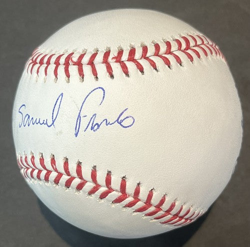 Wander Franco Tampa Bay Rays Signed Full Name Baseball Rookie Autograph JSA COA