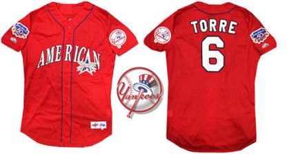 Joe Torre Authentic Game Used 1997 MLB All-Star Game Yankees #6 Jersey Worn COA