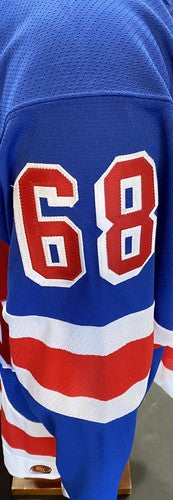 Jaromir Jagr New York Rangers Signed Authentic CCM NHL Jersey Autograph Steiner