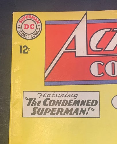 ACTION COMICS #319 The Condemned Superman DC Comic Book Crisp Original 12 Cents