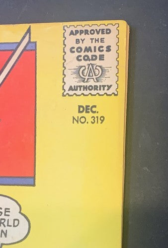 ACTION COMICS #319 The Condemned Superman DC Comic Book Crisp Original 12 Cents