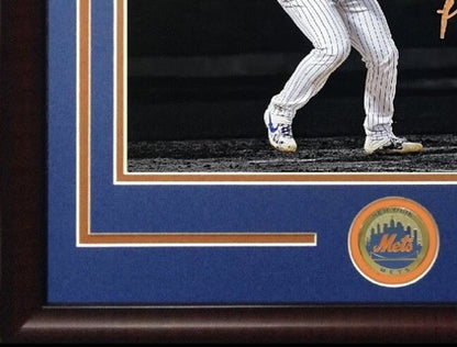 Pete Alonso Mets signed 11x14 Record 53rd HR Spotlight Photo Framed Fanatics MLB