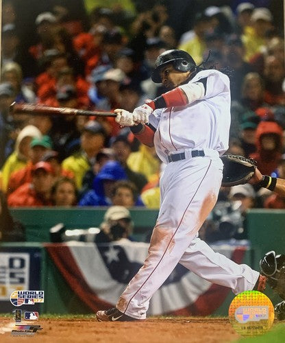 Manny Ramirez Boston Red Sox 8x10 2007 World Series Hr Holo Licensed Mint