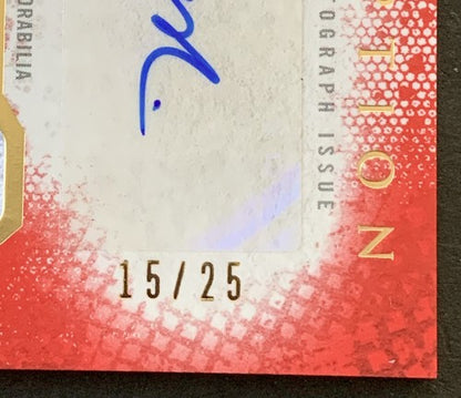 2022 Topps Inception Casey Mize Mint Auto Patch Card Red /25 Tigers Signed