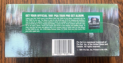 1991 Pro Set PGA Tour Factory Sealed SET  285 Cards John Daly ROOKIE RC Mint