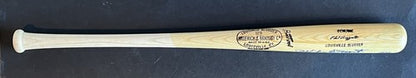 Phil Scooter Rizzuto Signed Ins MVP 1950 Game Model Bat auto Yankees JSA COA /50