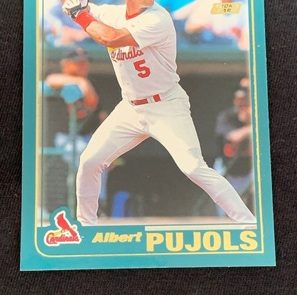 2001 Topps Traded Albert Pujols Rookie Card #T247 RC Cardinals 700 HR Nm - Mint