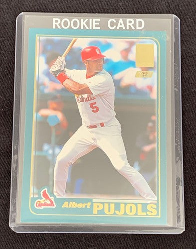 2001 Topps Traded Albert Pujols Rookie Card #T247 RC Cardinals 700 HR Nm - Mint