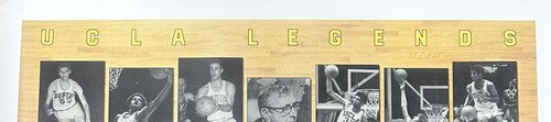 UCLA Legends Signed basketball Photo John Wooden Kareem Abdul-Jabbar Auto COA