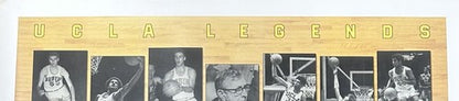 UCLA Legends Signed basketball Photo John Wooden Kareem Abdul-Jabbar Auto COA