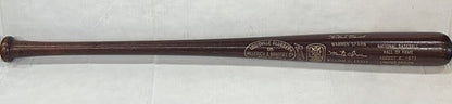 Roberto Clemente Louisville 1973 HOF Commemorative Bat 500 Mint Warren Spahn