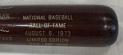 Roberto Clemente Louisville 1973 HOF Commemorative Bat 500 Mint Warren Spahn