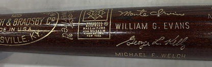 Roberto Clemente Louisville 1973 HOF Commemorative Bat 500 Mint Warren Spahn