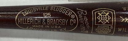 Roberto Clemente Louisville 1973 HOF Commemorative Bat 500 Mint Warren Spahn