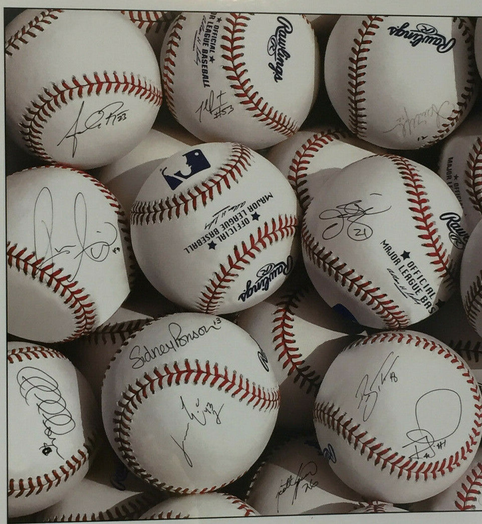 2006 Cardinals World Series Champs Signed Photo framed 17 Auto Isringhausen COA