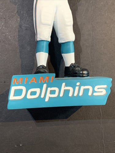 Miami Dolphins T.D. Mascot Indoor Out 12" Resin Figure Statue NFL Tyreek Hill