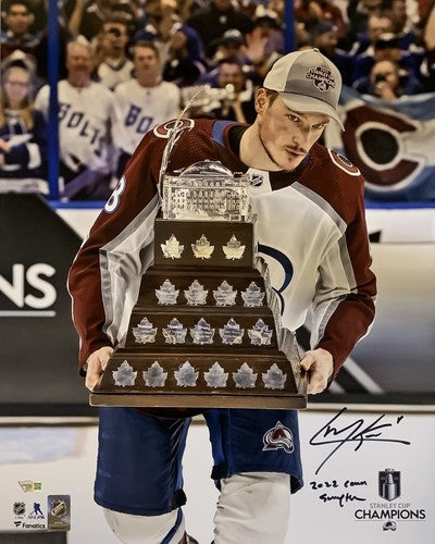 Cale Makar Avalanche Signed 16x20 Photo Framed Conn Smythe Auto CUP Fanatics COA