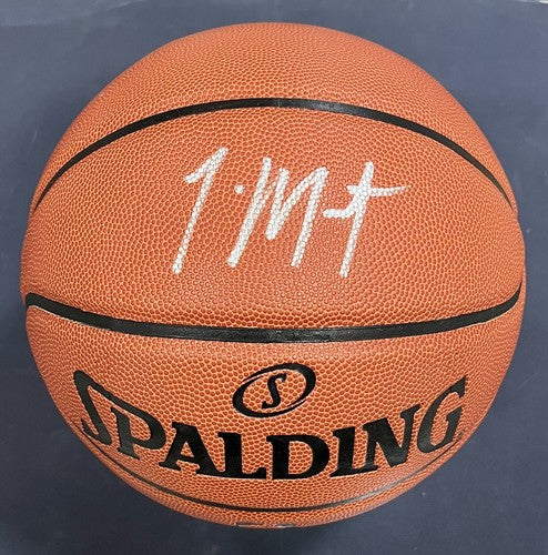 Ja Morant Grizzlies Signed NBA Spalding Game Replica Basketball Autograph BAS