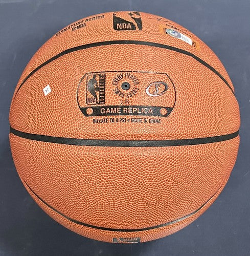 Ja Morant Grizzlies Signed NBA Spalding Game Replica Basketball Autograph BAS