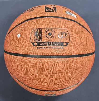 Ja Morant Grizzlies Signed NBA Spalding Game Replica Basketball Autograph BAS