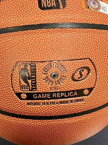 Ja Morant Grizzlies Signed NBA Spalding Game Replica Basketball Autograph BAS