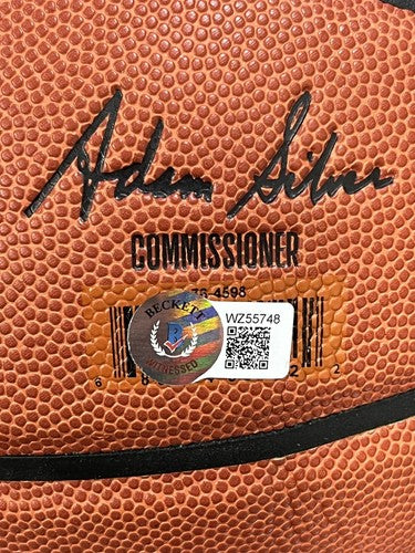 Ja Morant Grizzlies Signed NBA Spalding Game Replica Basketball Autograph BAS