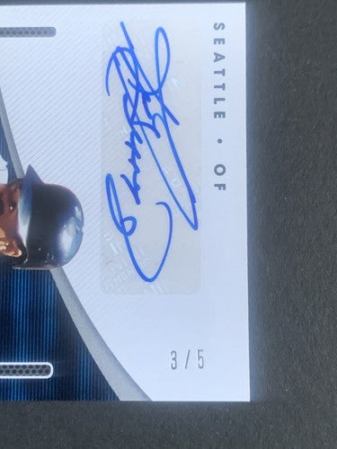 Ken Griffey Jr. Signed 2021 Panini Absolute Iconic Ink Mint Auto /5 Mariners HOF