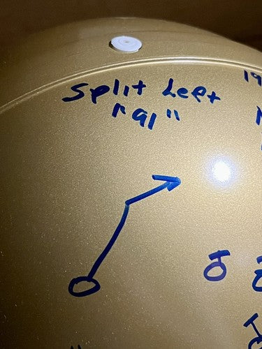 Joe Montana Signed Notre Dame PROLINE HELMET 1979 Chicken Soup Auto /79 Holo Coa